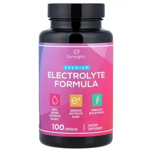 Sunergetic Premium Electrolyte Formula, 100 Capsules