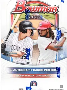1 (ONE) Single Pack of 2025 Bowman Baseball Hobby Jumbo