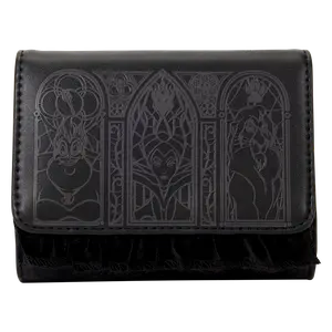 Disney Villains Stained Glass Trifold Wallet