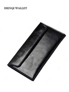 Women Leather Slim Clutch Bag Slim Genuine Leather Women Wallet Female Long Clutch Coin Purses Luxury Design Wallets and Purses Ladies Card Holder Genuine Leather Wallets Coin Purses Ladies Card Holder Bolsos，Gift