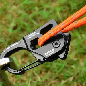 Tent Rope Tightener, Adjustable Windproof Tent Adjuster, Ergonomic Handle, Portable Lightweight Outdoor Camping Accessory