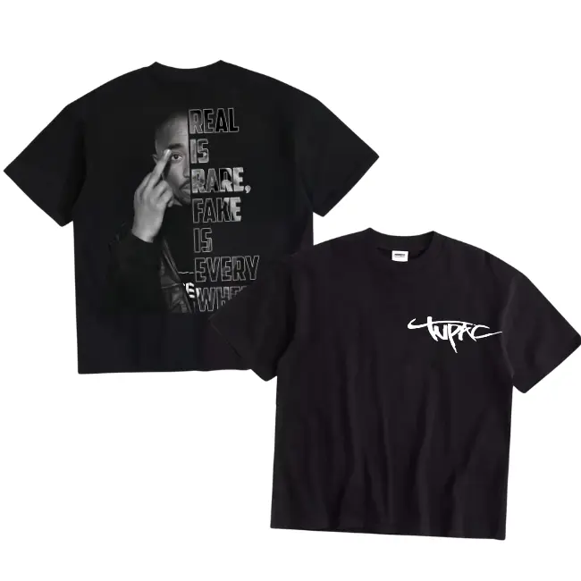 2Pac Rapper Shirt – Classic Rapper Graphic Sweatshirt Featuring Tupac Shakur – Hip Hop Culture Fashion