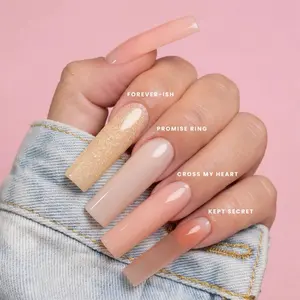 New VBP V Beauty Pure Acrylic Powder Pinky Swear Me color collection  Nail Art