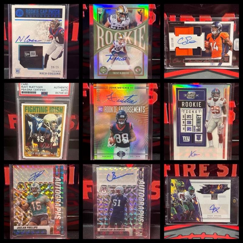 Clearly Football 648 Autograph Pack with One Card Per Pack