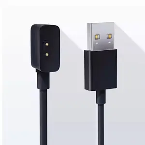 CZX 2Pin Magnetic Charging Cable for Xiaomi Mi Band 8/9 Pro & Redmi 4/3 Youth Edition White Fast Charging 0-49 W Wearable