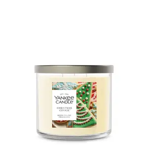 Yankee Candle Christmas Cookie, Scented Candle, 14.5oz 3-Wick Candle Jar with up to 40 Hours Burn Time