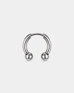 Threadless Titanium Horseshoe Septum Ring