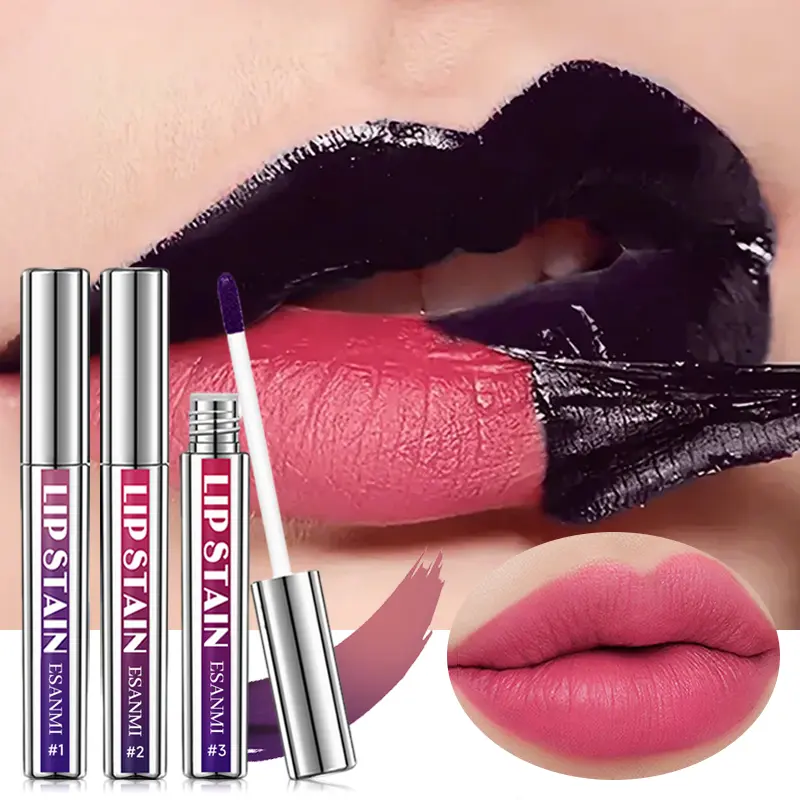 Long-lasting Lip Stain Peel Off and Reveal Kit, 3 Counts/set Waterproof High Shine Tint Lip Tint, Transfer Proof Lip Stain Kit, Suitable for All Skins, Glossy, Gloss, Gel, Cosmetic, Makeup
