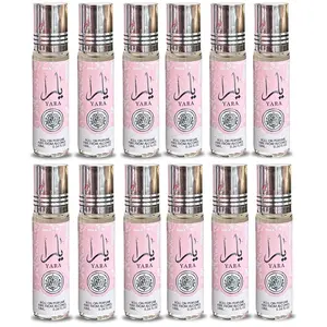 Ard Al Zaafaran Yara Roll-On Perfume Oil - 0.34 Fl Oz Pack of 12 - Fragrance Rollerball for Everyday Use Ard Al Zaafaran Yara Roll-On Perfume Oil - 0.34 Fl Oz Pack of 12 - Fragrance Rollerball for Everyday Use