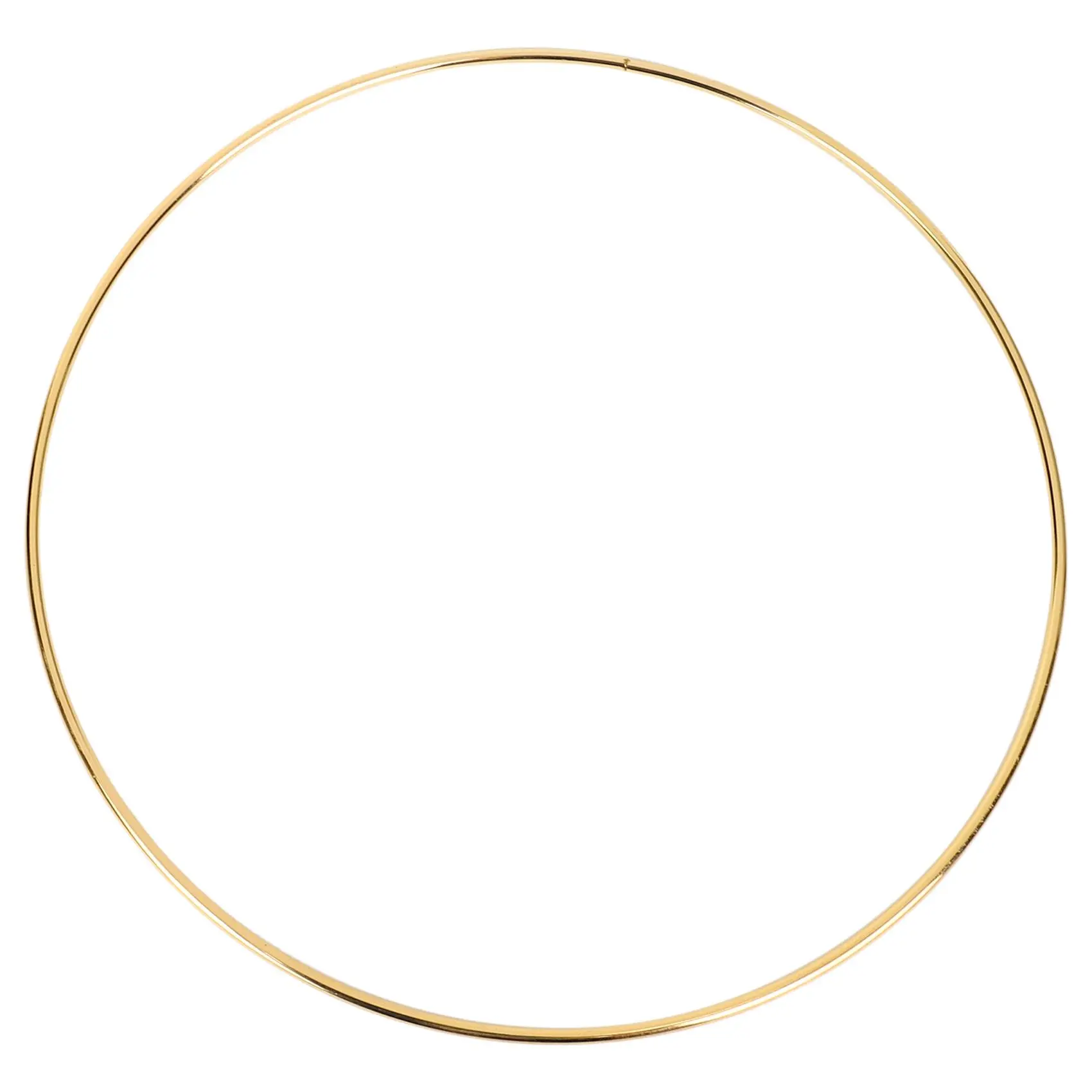 8Pcs 8 Inches Dream Catcher Rings Metal Hoops Macrame Ring for Crafts and Dream Catcher Supplies, Gold