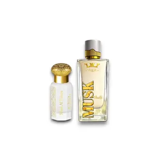 Nabeel Perfumes | Musk Al Tahara Oil 12 ML+ Musk Al Tahara Thaljee Perfume 85 ML | Women's Fragrance | Musky & Powdery Notes
