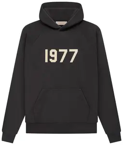 Fear of God Essentials Fleece Hoodie "1977 Iron" Over Sized Fit