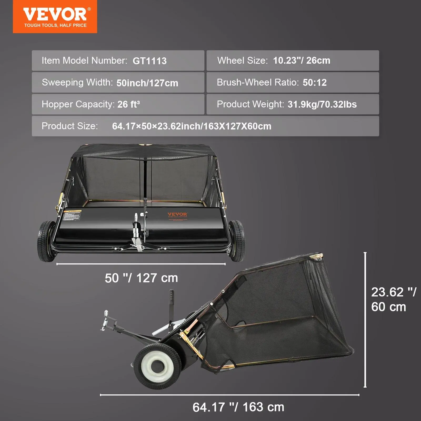 Tow Behind - 50 inch