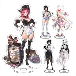 Browndust2 Acrylic Stand  Justia Wilhelmina Eclipse Swimwear Anime Game Stand Standing Plates Gifts Ornament Toys