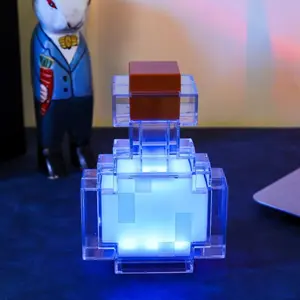 RGB Magic Potion Bottle LED Lamp – 8-Color Gradient Color-Changing Night Light – Cozy Gaming, Bedroom & Desk Decor – A Perfect New Year Gift for Gamers & Kids