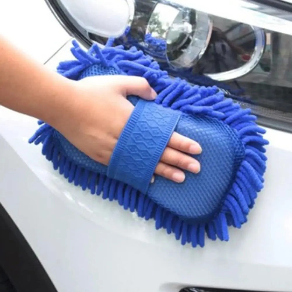 Microfiber sponges for car cleaning, car maintenance and cleaning supplies, detail cleaning brushes, car wash towels, car-specific gloves, beauty accessories, small items