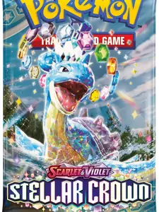 TCGplayer Steller Crown Pokemon Packs Bundle 5 packs