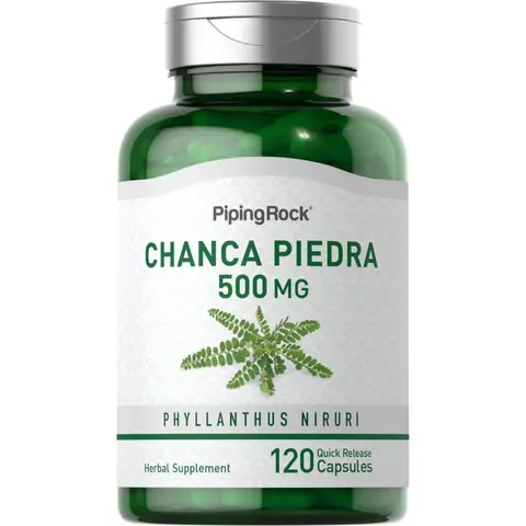 Piping Rock Chanca Piedra Capsules 500mg | 120 Pills | Herbal Supplement | Non-GMO, Gluten Free