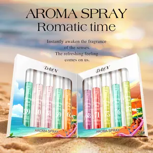 10-Piece Summer Brazilian Fragrance Mist Set | Vanilla Caramel Amber Perfume Spray, 4th of July Holiday Gift for Women