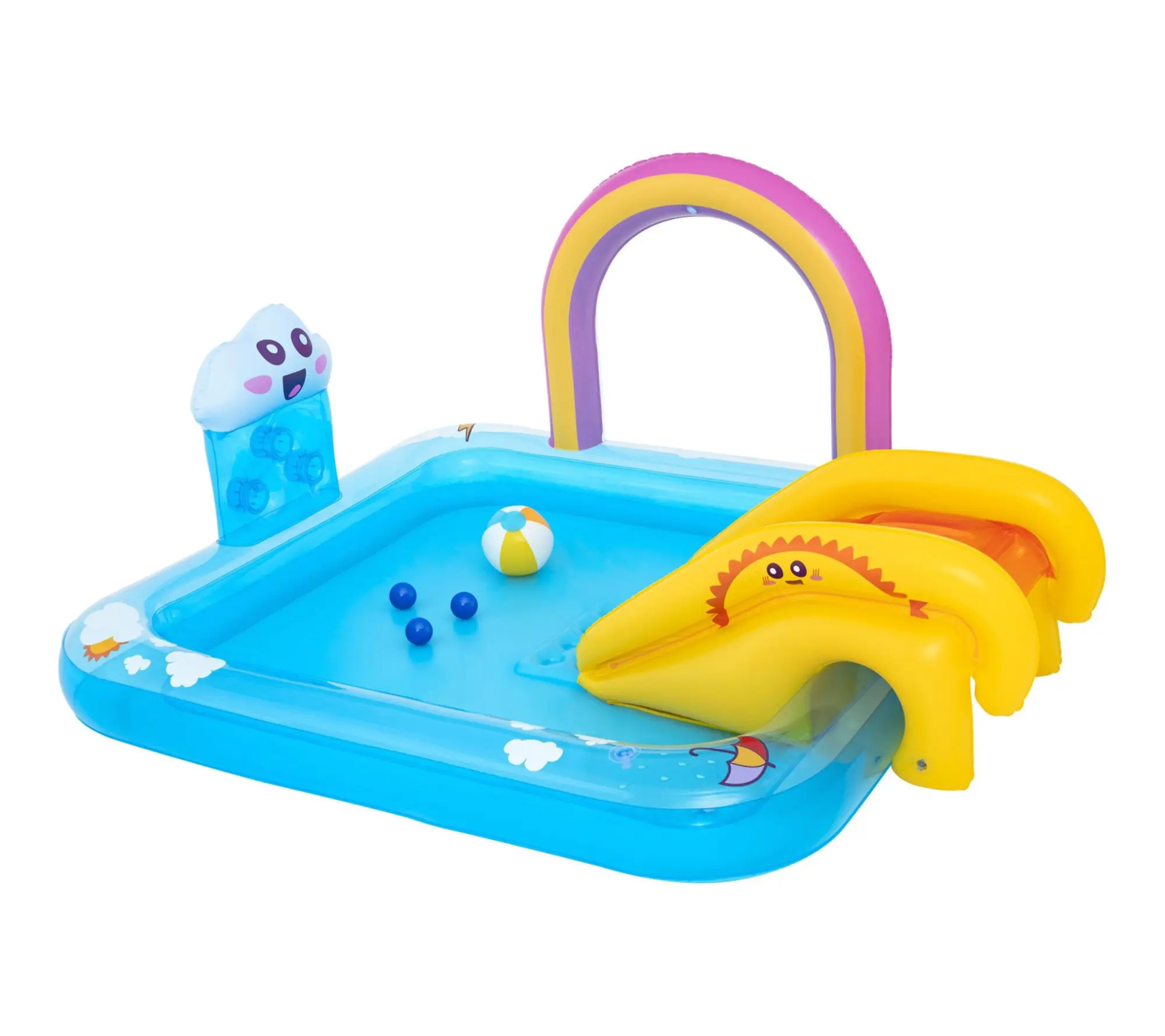 H2OGO! Inflatable Water Play Rainbows 'N Rays Center and Pool H2OGO! Inflatable Water Play Rainbows 'N Rays Center and Pool