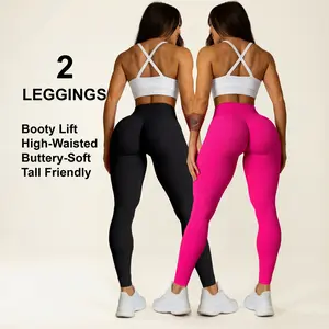 Butt-Lifting Scrunch Leggings GF003 High-Waist, Tummy Control, Seamless Compression