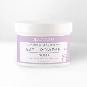 SpaRoom Sleep Bath Powder 8oz - Relaxation Bathing Product by SpaRoom