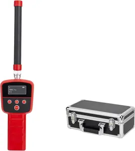 Sewer Camera with Locator, Borescopes 512HZ Pipe Receiver Aluminum Box, LED Display Water Line Locator, Underground Pipe Locator, for Pipe Inspection Camera