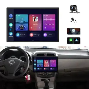 13 Inch Car Radio for 【Toyota Corolla 2006 2007 2008 2009 2010 2011 2012】 Android 13 Car Stereo, CarPlay & Android Auto, Wi-Fi, 1920*1200 QLED Screen, 2K Video