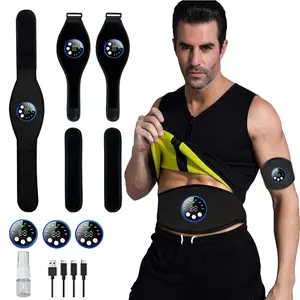 Smart Abdominal Muscle Trainer, Portable Abdominal Training Tool, Abdominal Muscle Stimulator, Fitness Equipment for Home Gym