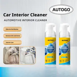4-in-1 Enzyme Foam Spray Cleaner Powerful Deep Cleaning Stain Remover for Car Interior Sofa Home Use