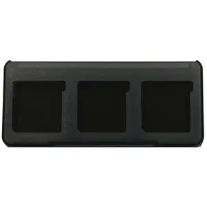 3DS/DS Plastic Game Case  - Black - Holds 6 Games