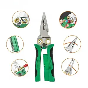 8-in-1 Wire Stripper Crimper  Multi-Tool Pliers for Stripping Live, Null, And Hot Wires (12V to 250V) With Dual-Mode Safety Alerts – Audible Warnings & Visual LED Indicators,Perfect Christmas & New Year Gift Idea