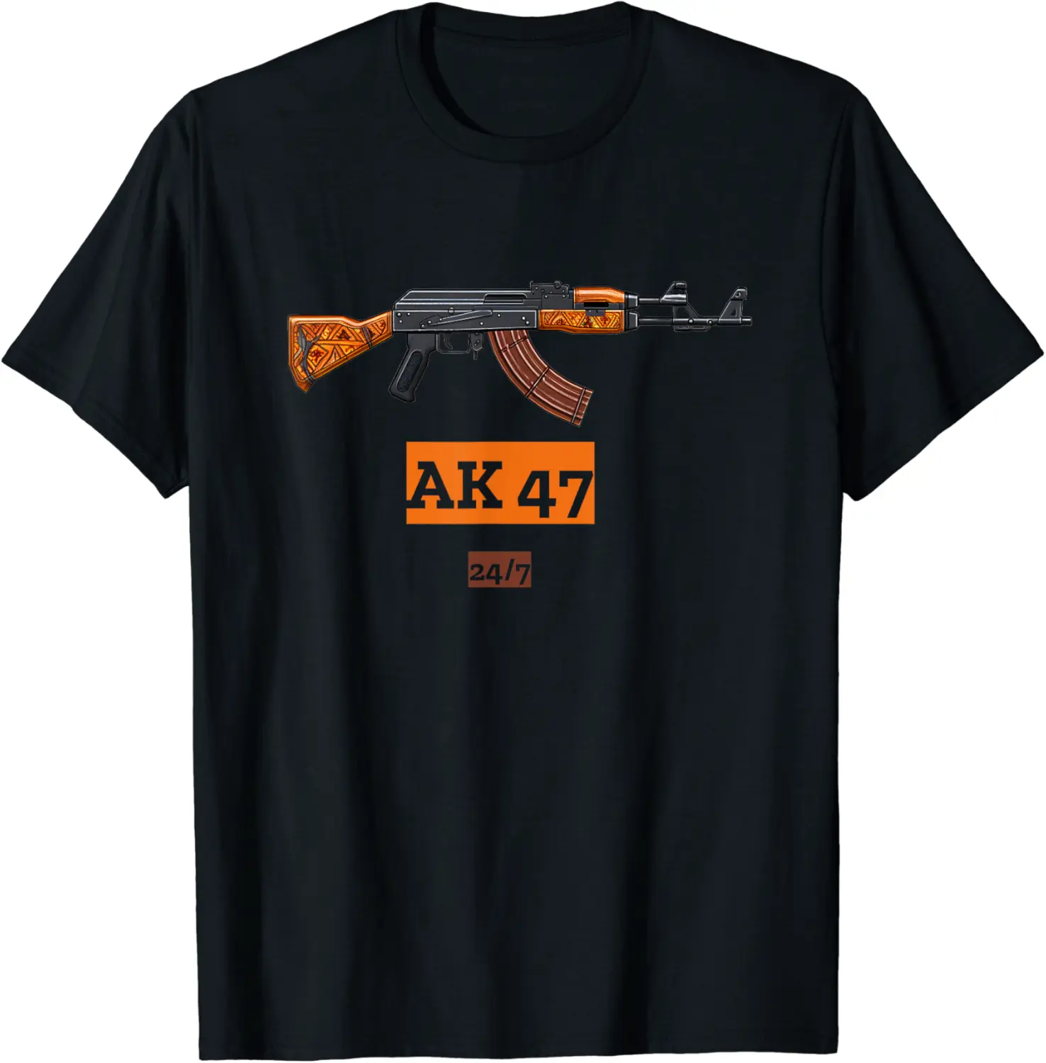 AK 47 GUN T SHIRT T-Shirt - Nicolelebro Shop 26B0DCLNLNV7