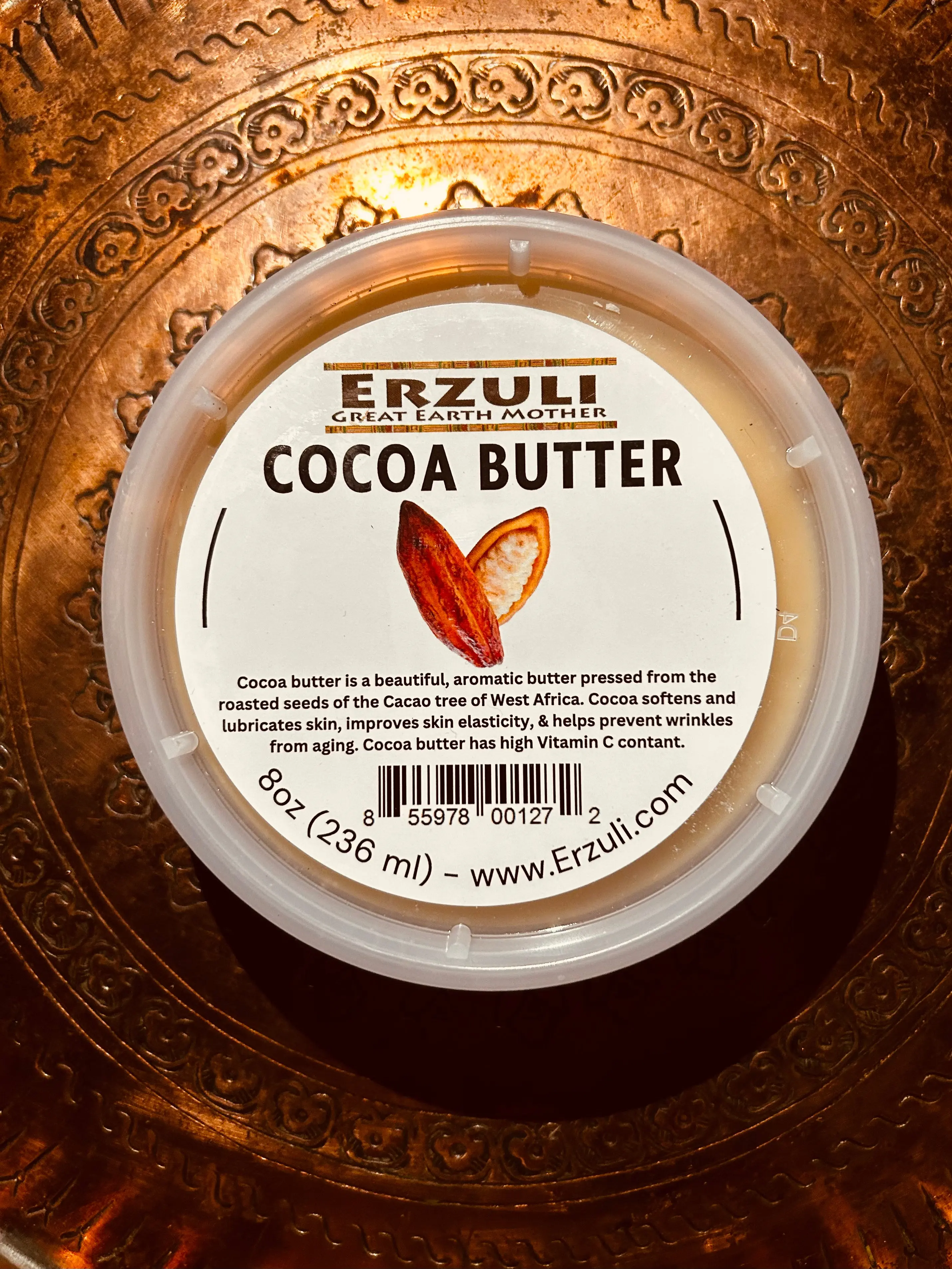Erzuli Ghanaian 100% Cocoa Butter