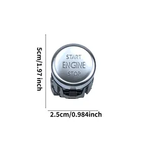 Coding 5nb959839a Compatible with Volkswagen Tiguan/volkswagen Touareg One-Button Start Switch Assembly, Direct Repair Replacement