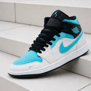 Nike Air Jordan 1 Mid SE Blue Chill IM6567-121 Men's Fashion Sneaker New