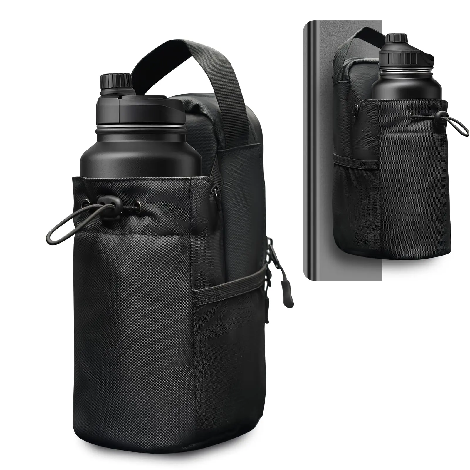 Magnetic Gym Bag,Bottle Bag(without water bottle),Magnetic Fitness Bag for Travel,Work,Magnetic Gym Bag for Gym,Suitable for Gyms,Basketball Courts,Outdoor Sports Waterbottles