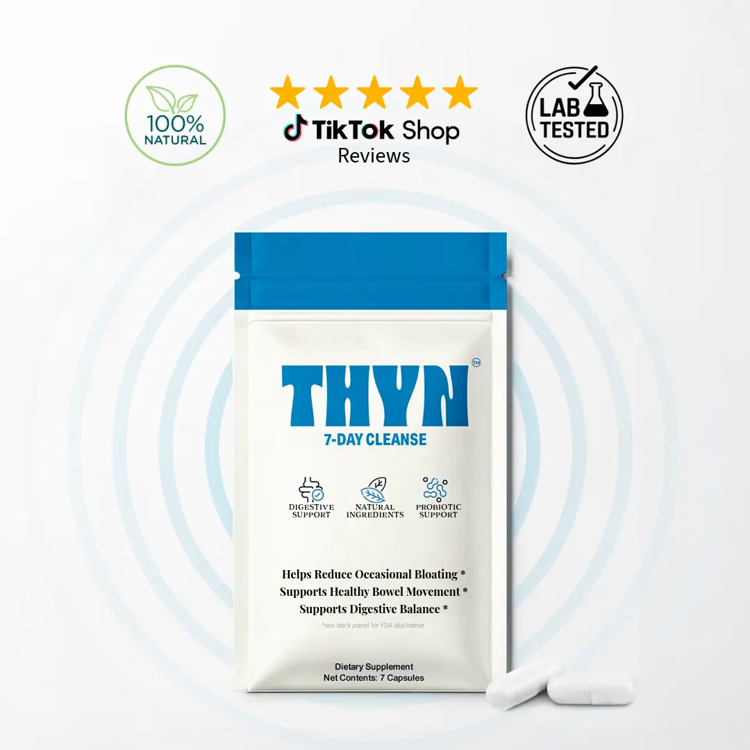 THYN Digestive Support | Probiotic & Natural Ingredients | Non-GMO Lactobacillus Probiotic Supplement