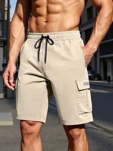 Men's Summer Workwear Shorts, Casual Waist Shorts, Comfortable and Stylish, Perfect for Outdoor Activities, Durable Fabric, Ideal for Daily Wear