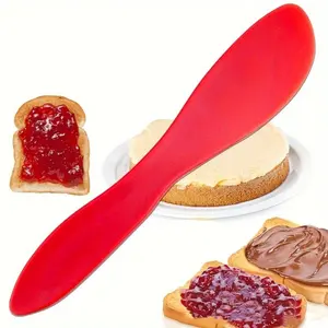 1pc Multi-Purpose Home Kitchen Spreader for Butter, Cheese, and More - Non-Stick Toast and Bread Spreader, Cake Cream Scraper, and Jam Spreading Tool - Essential Baking and Cooking Accessory Utensils Kitchenware