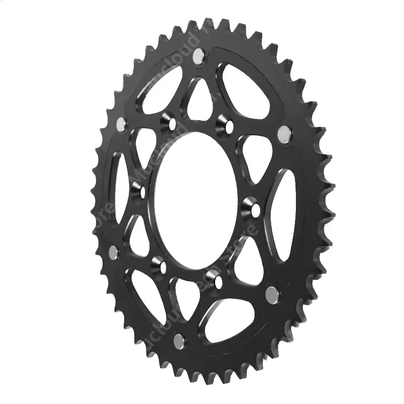 Rear Sprocket 54 Tooth for Surron Ultra Bee Steel-clad Aluminum Disc Plate Electric Bikes Off-road Dirt Bike Chain Rear Sprocket for Sur Ron Upgrade Accessories Motorcycles durability and resilience in harsh riding conditions Dirt Bike Parts