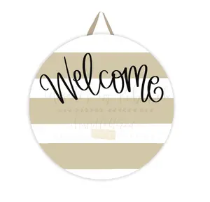 Interchangeable Door Hanger: Welcome Door Hanger
