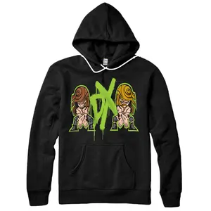 Personalized WWE DX "Illustrated Chop" Graphic Pullover Hoodie