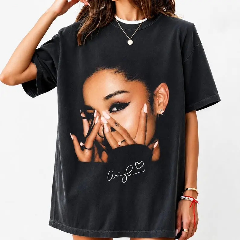 Retro Ariana - Petal Album Tee High-Quality Unisex Cotton Shirt Eternal Sunshine Tour 2026, Gift for Ariana Fan