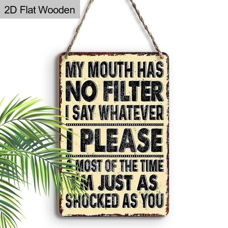 Vintage Style Rustic Farmhouse Design Wooden Door Hanging Sign, Creative Welcome Letter Pattern Hanging Plaque, Wall Decor for Home, Restaurant, Bar, Cafe, Fireplace, Indoor Home Decoration, Home Decor Aesthetic