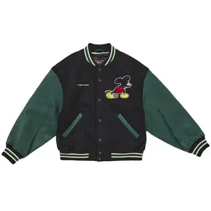 Supreme Men's Number (N)ine Mickey Varsity Jacket Black, from StockX