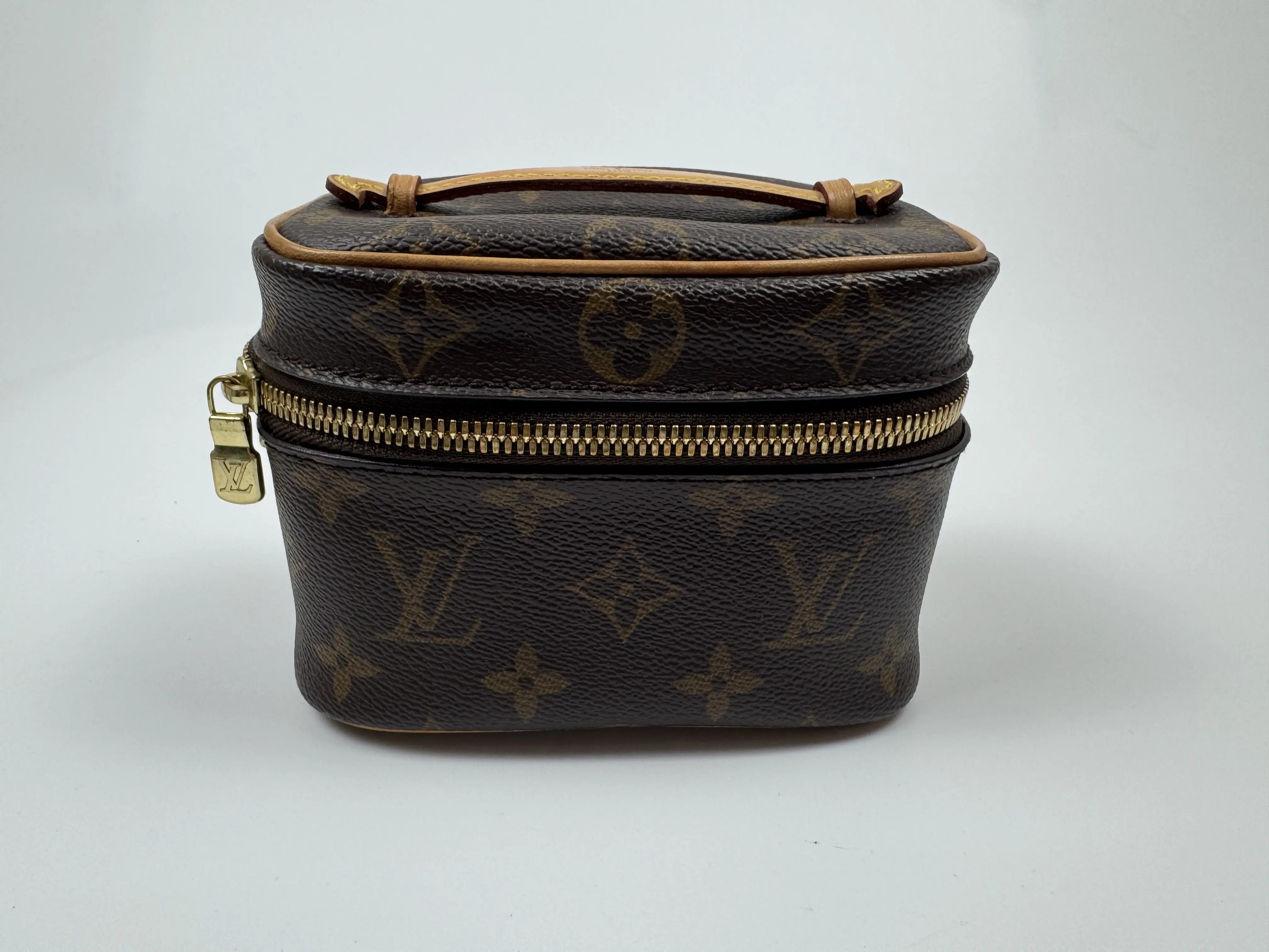 Pre-owned Louis Vuitton canvas Top Handle Bags Makeup Bag