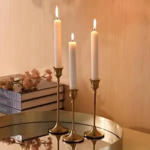 Elegant Romantic Candle Holder, 30pcs/set Vintage Metal Candle Holder, Candle Stand, Candlestick for Wedding, Dinner, and Home Decor, Ornaments, Decorations Supplies, Home Accessories
