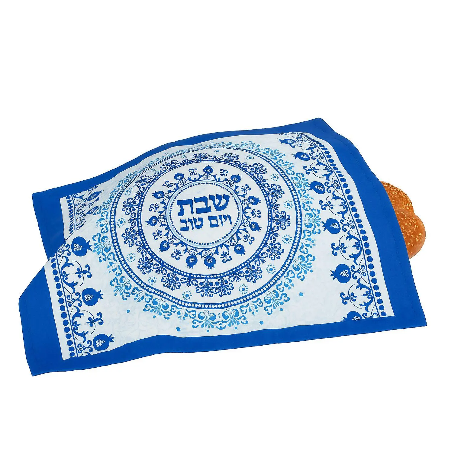 Silk Challah Cover Printed Design