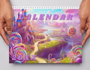 Candy Land Calendar